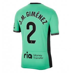 Atletico Madrid Jose Gimenez #2 Tredje Tröja 2023-24 Kortärmad